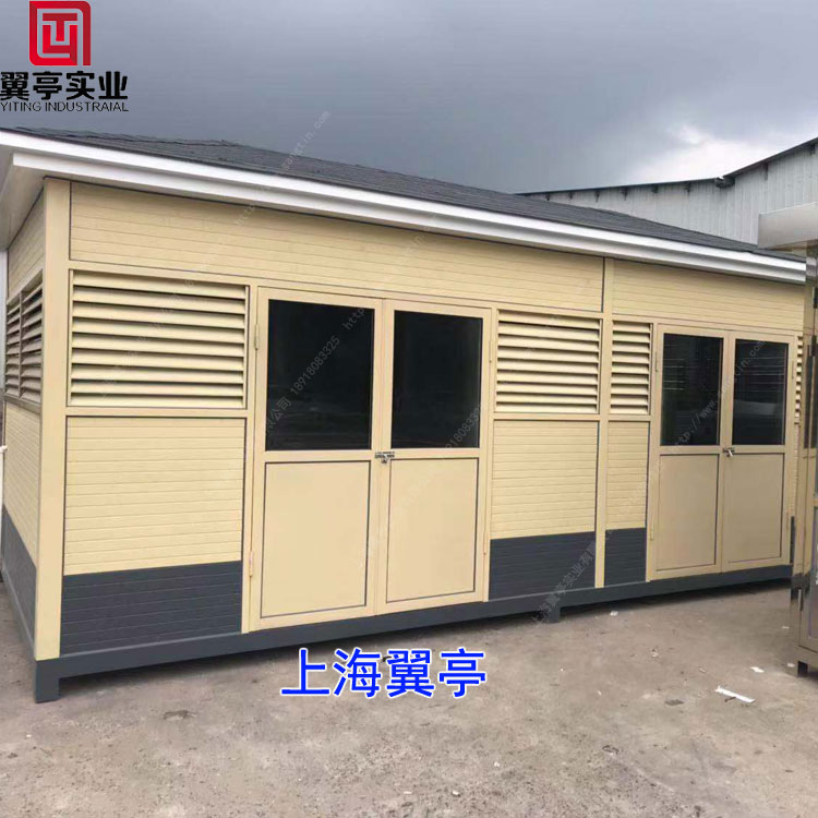大型垃圾收集房現(xiàn)場(chǎng)制作完工！